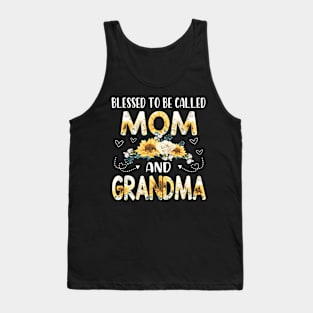 blessed to be called mom and grandma Tank Top